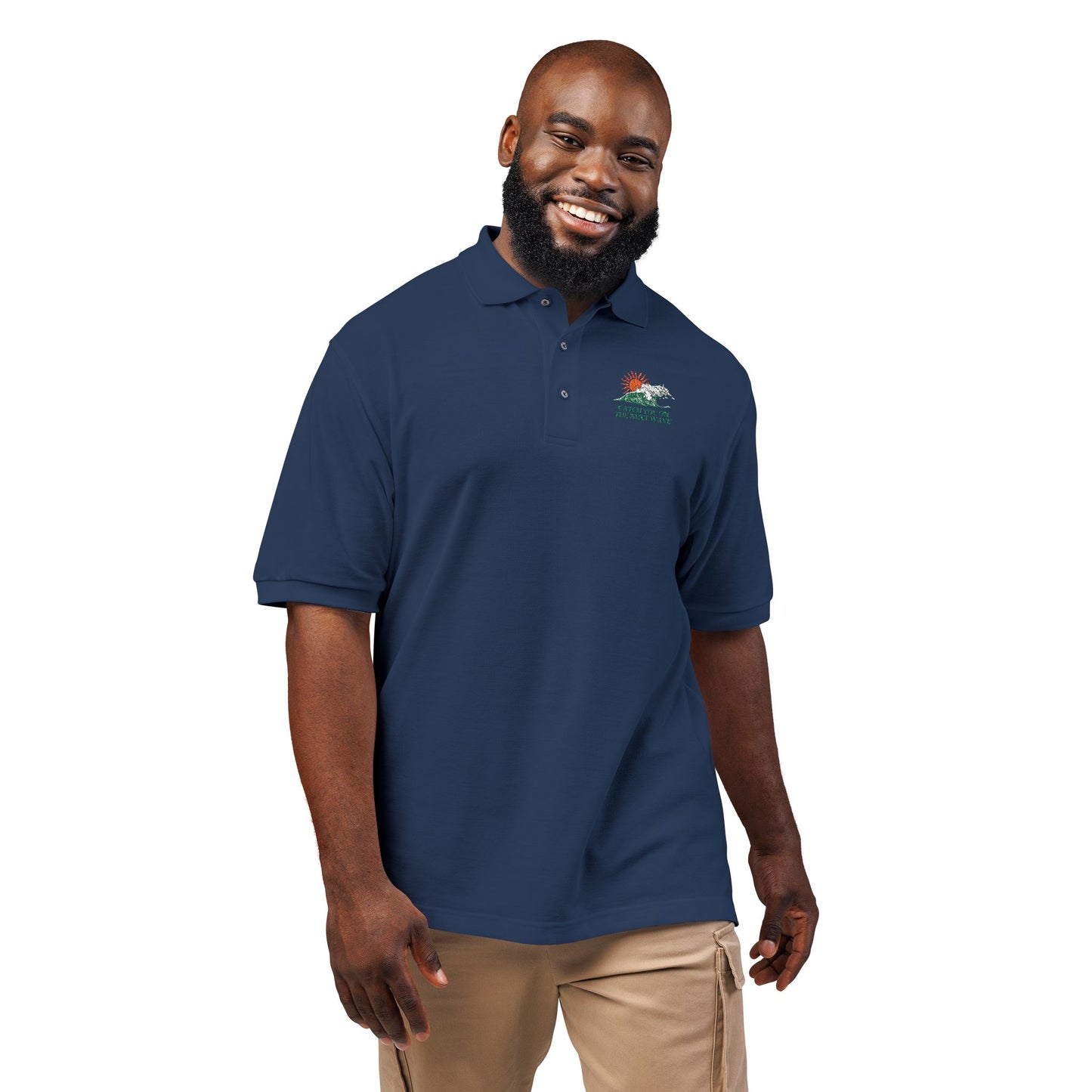 Embroidered Unisex Polo Shirt for Casual Elegance | Perfect Gift for Birthdays, Anniversaries, Father's Day, Workwear, or Summer Outings