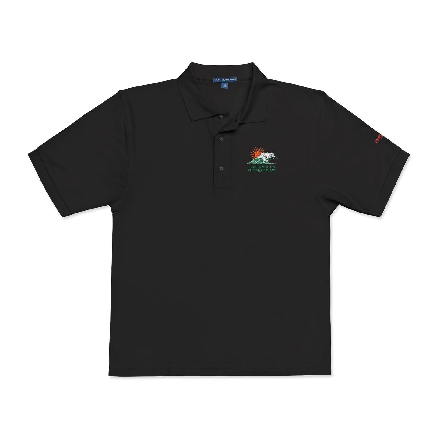 Embroidered Unisex Polo Shirt for Casual Elegance | Perfect Gift for Birthdays, Anniversaries, Father's Day, Workwear, or Summer Outings