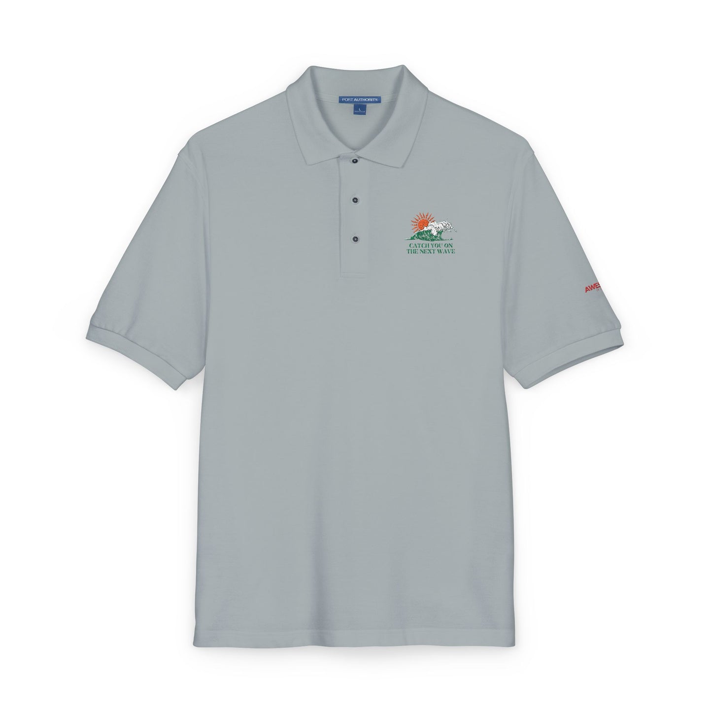 Embroidered Unisex Polo Shirt for Casual Elegance | Perfect Gift for Birthdays, Anniversaries, Father's Day, Workwear, or Summer Outings