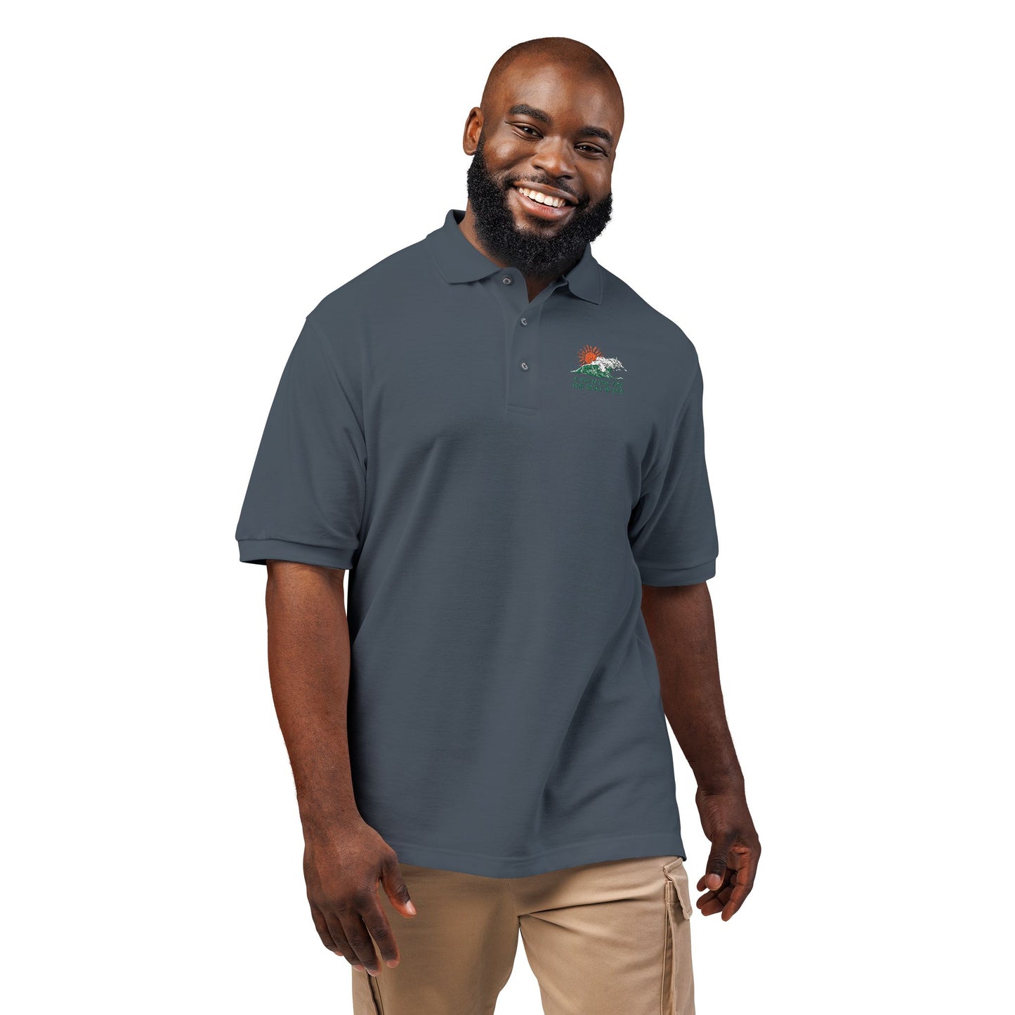 Embroidered Unisex Polo Shirt for Casual Elegance | Perfect Gift for Birthdays, Anniversaries, Father's Day, Workwear, or Summer Outings