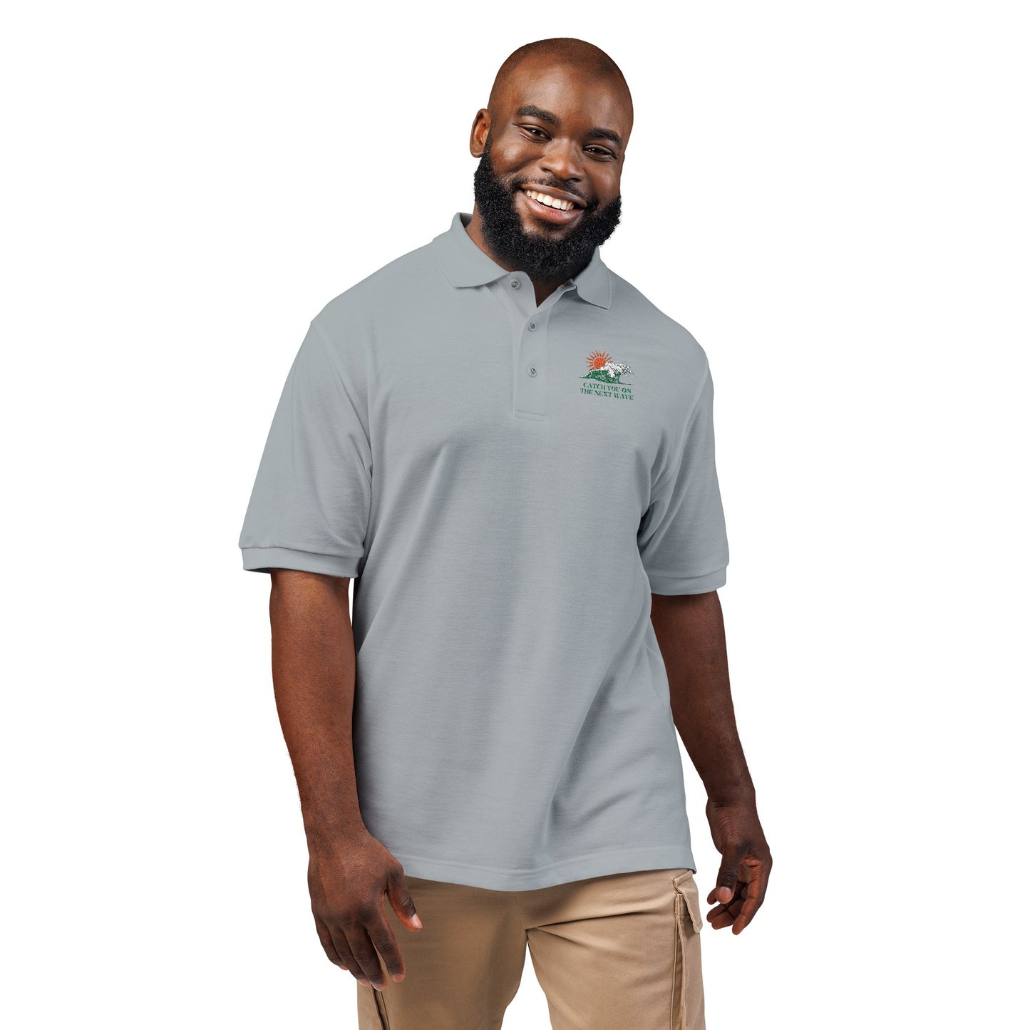 Embroidered Unisex Polo Shirt for Casual Elegance | Perfect Gift for Birthdays, Anniversaries, Father's Day, Workwear, or Summer Outings