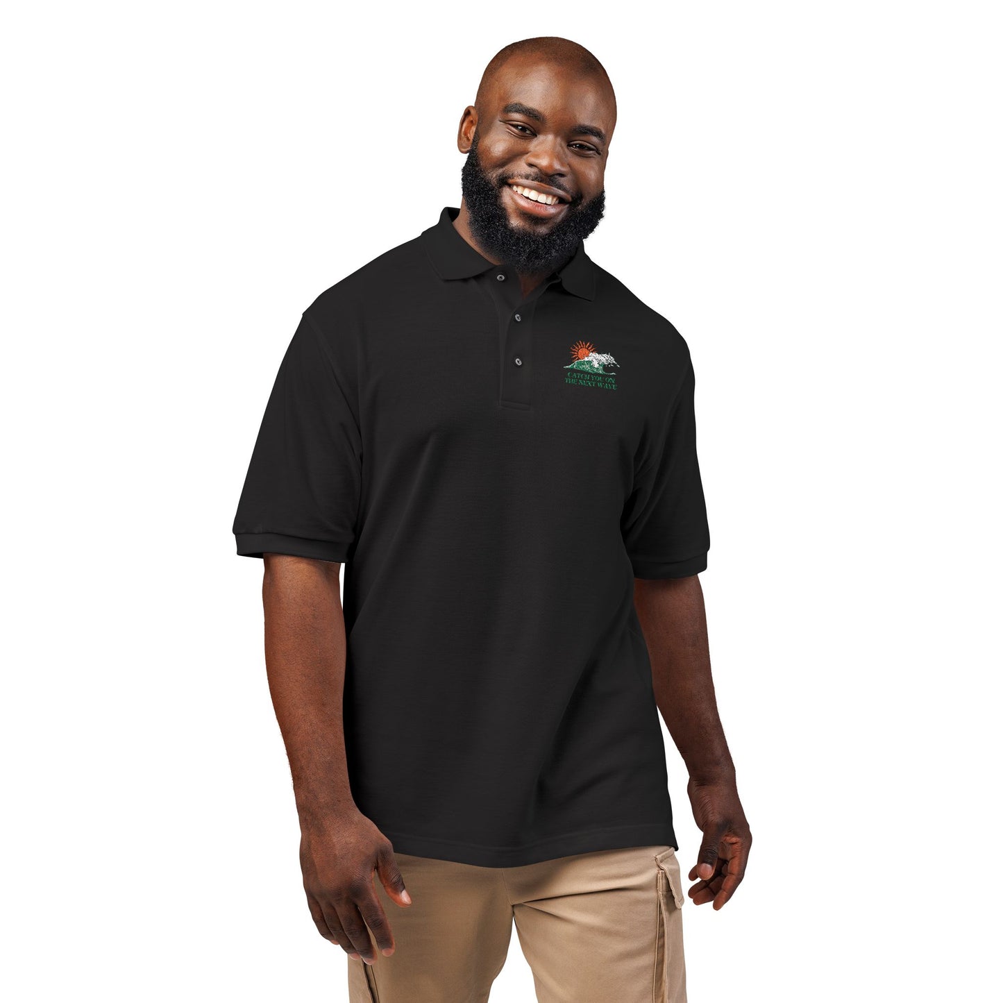 Embroidered Unisex Polo Shirt for Casual Elegance | Perfect Gift for Birthdays, Anniversaries, Father's Day, Workwear, or Summer Outings