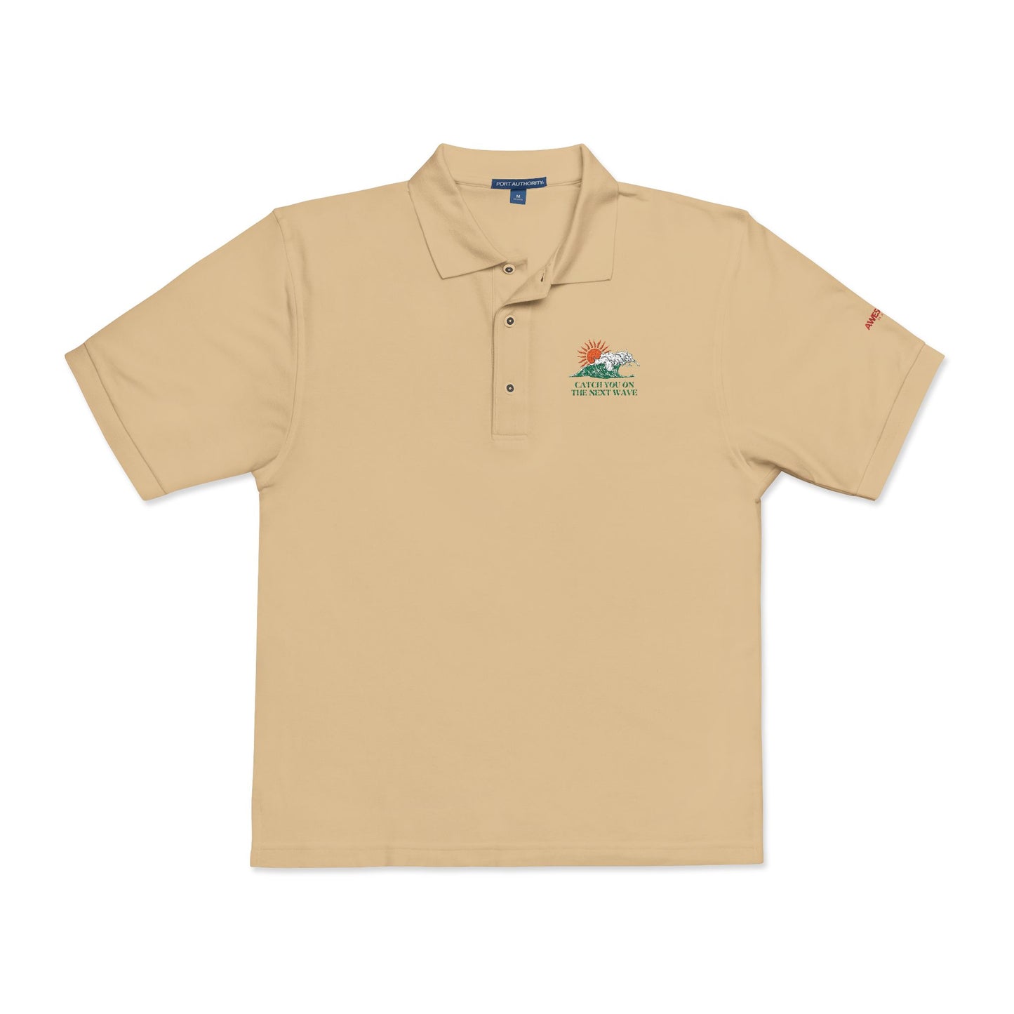 Embroidered Unisex Polo Shirt for Casual Elegance | Perfect Gift for Birthdays, Anniversaries, Father's Day, Workwear, or Summer Outings