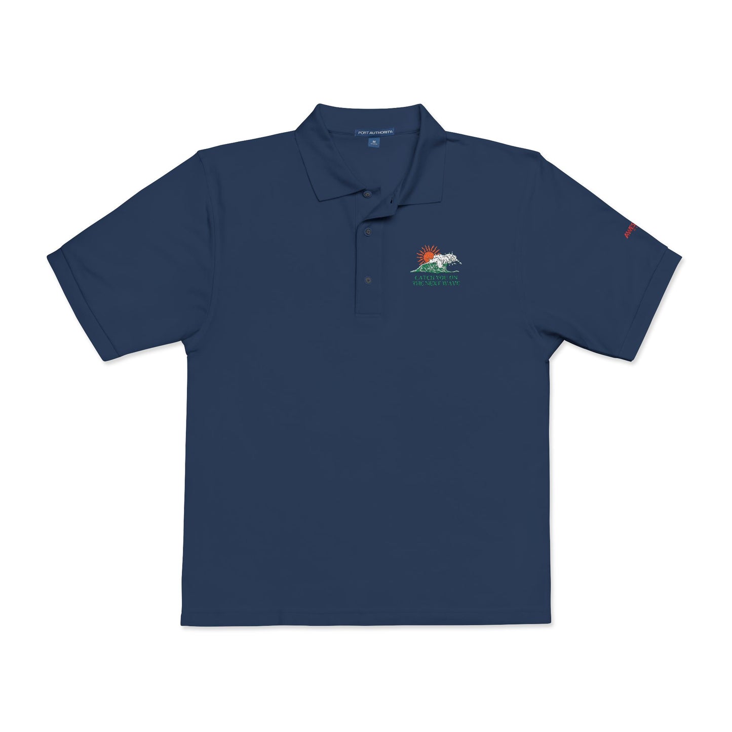 Embroidered Unisex Polo Shirt for Casual Elegance | Perfect Gift for Birthdays, Anniversaries, Father's Day, Workwear, or Summer Outings