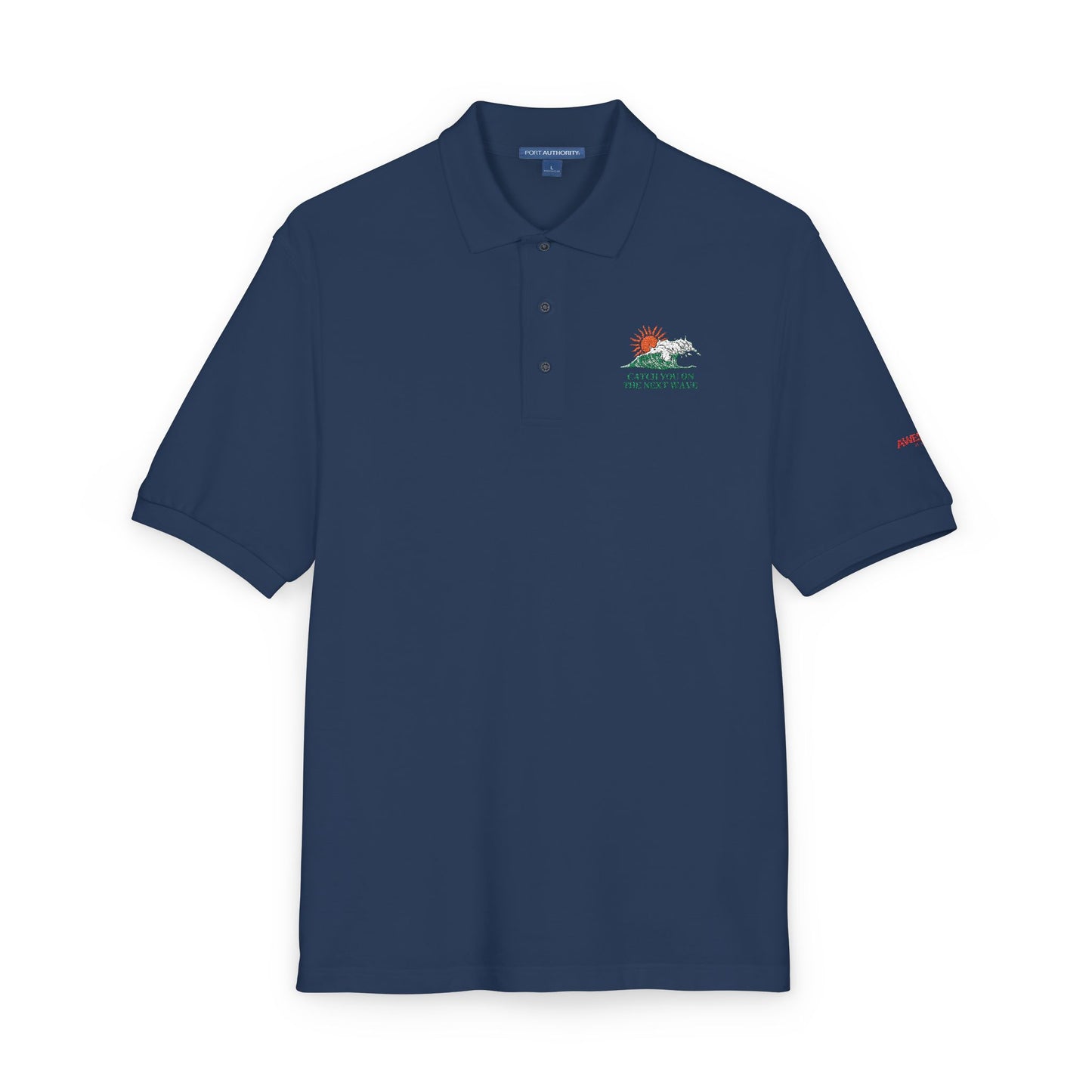 Embroidered Unisex Polo Shirt for Casual Elegance | Perfect Gift for Birthdays, Anniversaries, Father's Day, Workwear, or Summer Outings