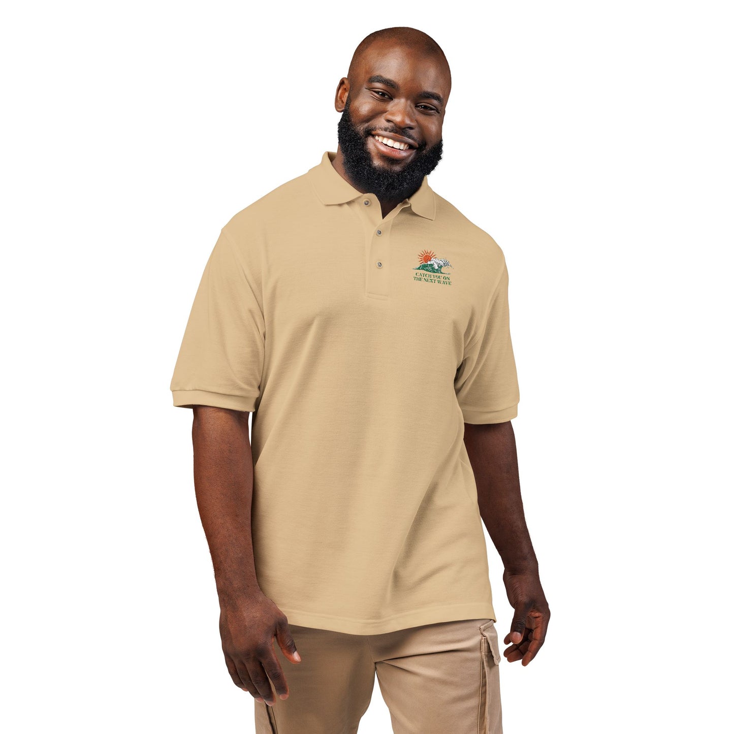 Embroidered Unisex Polo Shirt for Casual Elegance | Perfect Gift for Birthdays, Anniversaries, Father's Day, Workwear, or Summer Outings