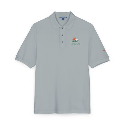 Embroidered Unisex Polo Shirt for Casual Elegance | Perfect Gift for Birthdays, Anniversaries, Father's Day, Workwear, or Summer Outings
