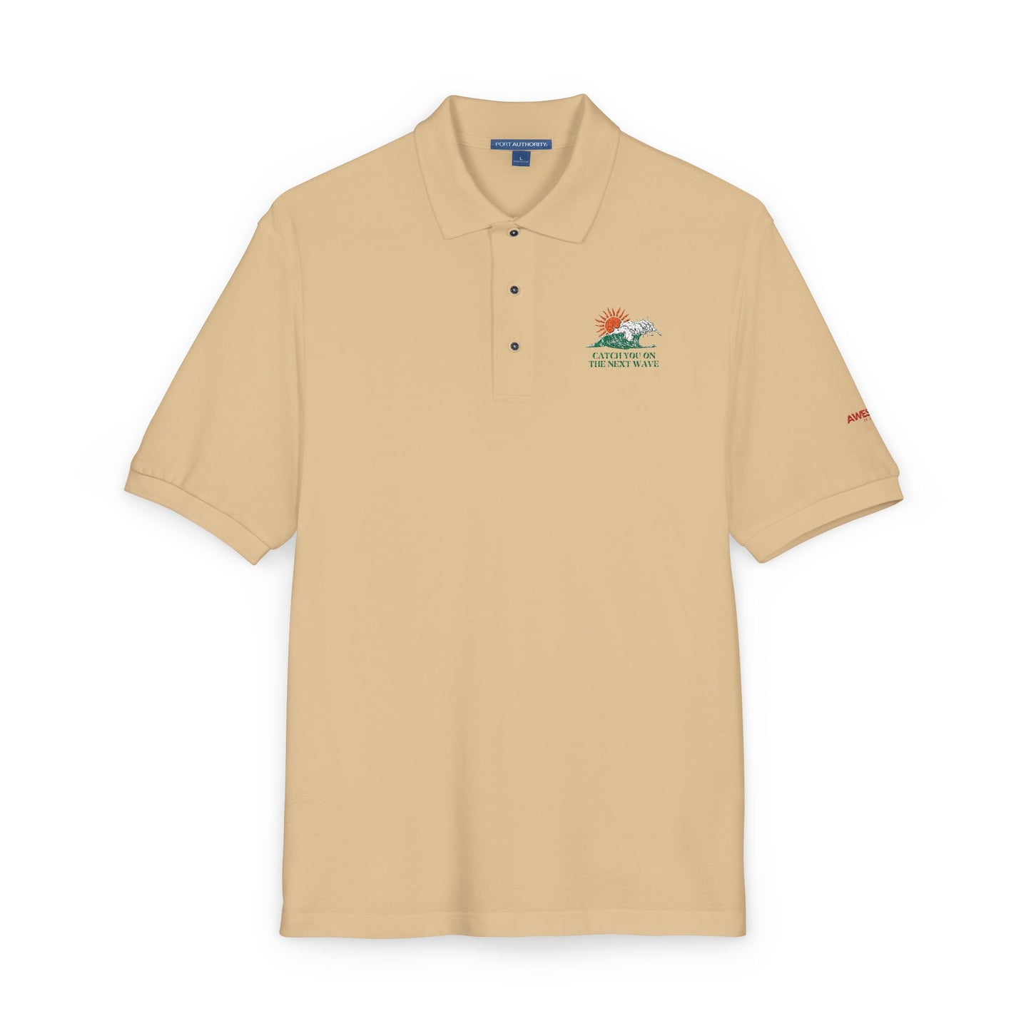 Embroidered Unisex Polo Shirt for Casual Elegance | Perfect Gift for Birthdays, Anniversaries, Father's Day, Workwear, or Summer Outings
