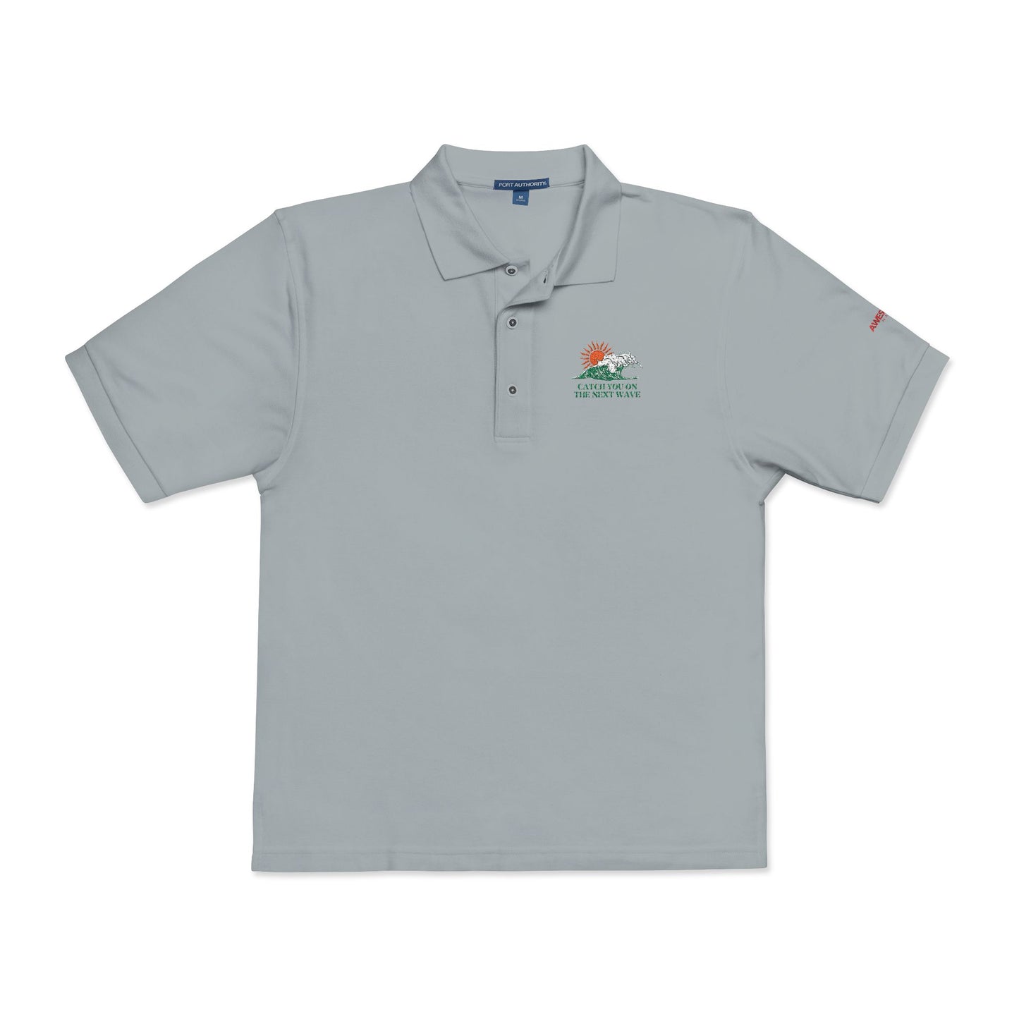 Embroidered Unisex Polo Shirt for Casual Elegance | Perfect Gift for Birthdays, Anniversaries, Father's Day, Workwear, or Summer Outings