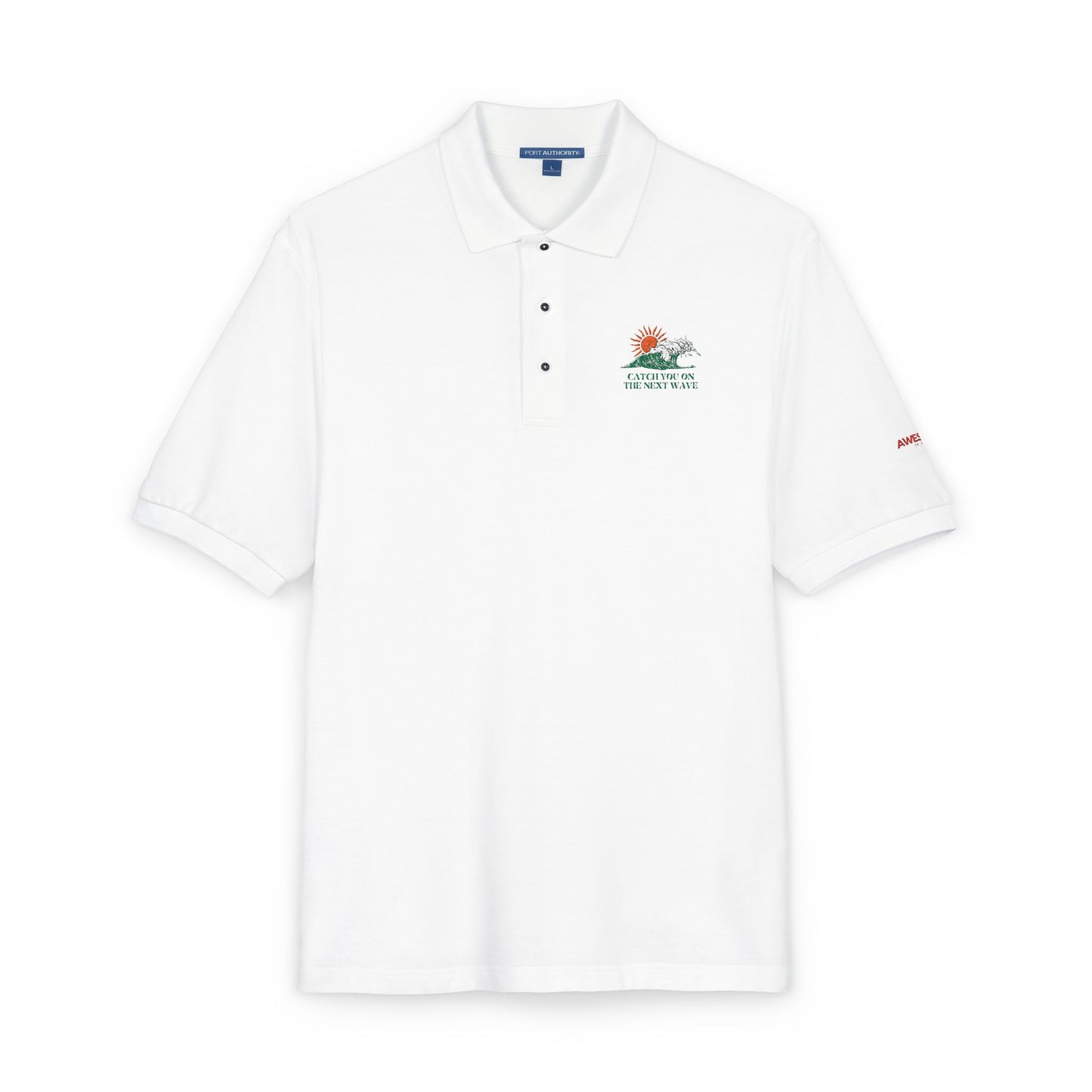 Embroidered Unisex Polo Shirt for Casual Elegance | Perfect Gift for Birthdays, Anniversaries, Father's Day, Workwear, or Summer Outings