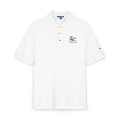 Embroidered Unisex Polo Shirt for Casual Elegance | Perfect Gift for Birthdays, Anniversaries, Father's Day, Workwear, or Summer Outings