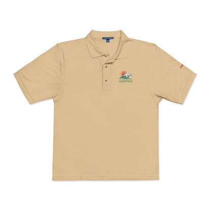 Embroidered Unisex Polo Shirt for Casual Elegance | Perfect Gift for Birthdays, Anniversaries, Father's Day, Workwear, or Summer Outings