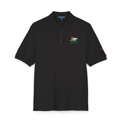 Embroidered Unisex Polo Shirt for Casual Elegance | Perfect Gift for Birthdays, Anniversaries, Father's Day, Workwear, or Summer Outings