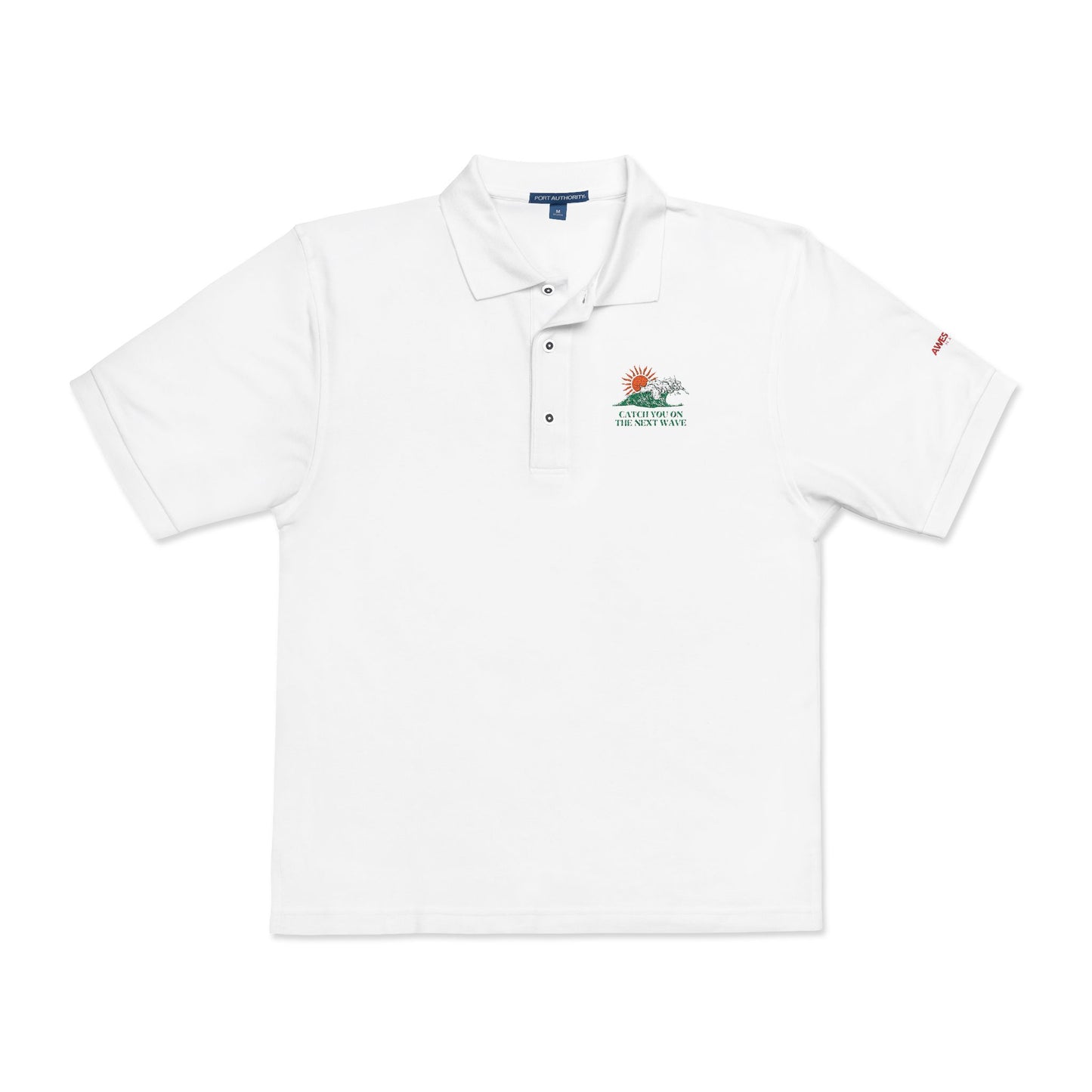 Embroidered Unisex Polo Shirt for Casual Elegance | Perfect Gift for Birthdays, Anniversaries, Father's Day, Workwear, or Summer Outings
